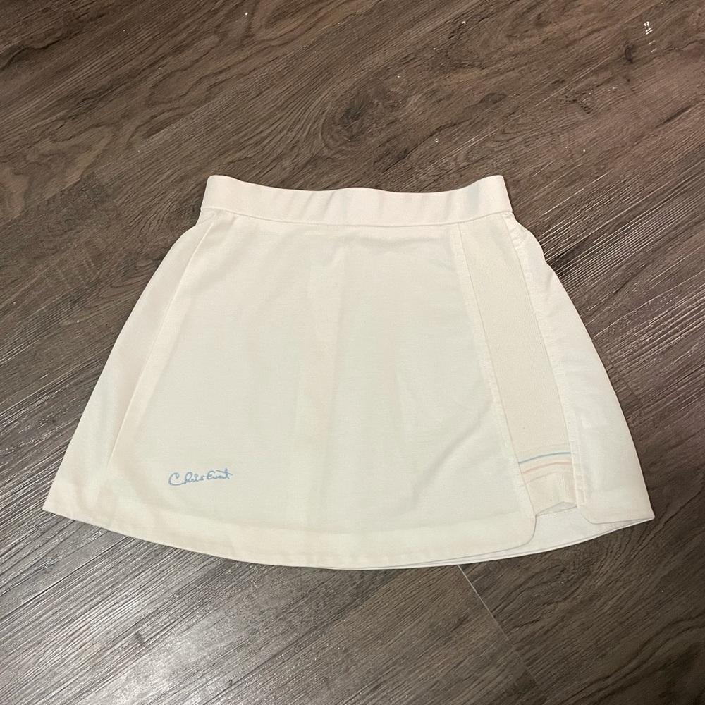 RARE + VINTAGE Chris Evert White Tennis Skirt